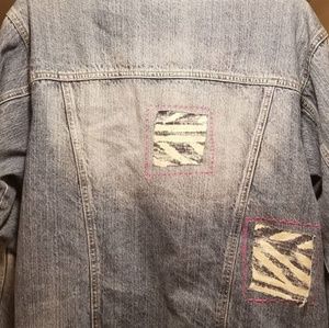 Custom jean jacket
